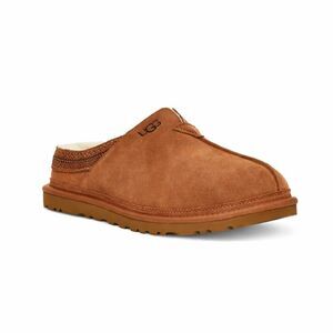 UGG Neuman Slippers Men’s Sheepskin Suede Chestnut 1113631-CHE Size 12